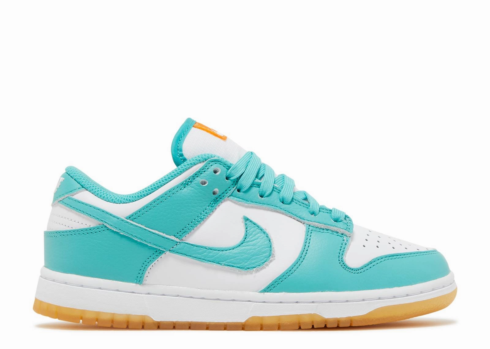 left - foot shoe Nike Dunk Low Teal Zeal (W)