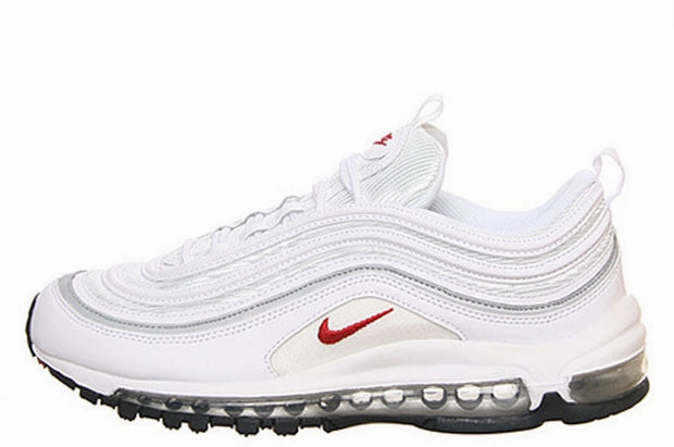 Nike Air Max 97 W White/Sport-Red-Metallic 2009 SlimFit