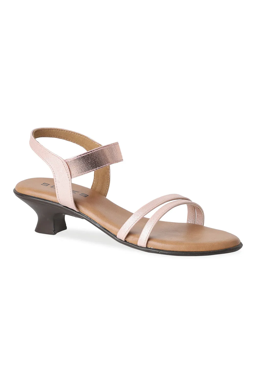 SOLES Double Strap Heels