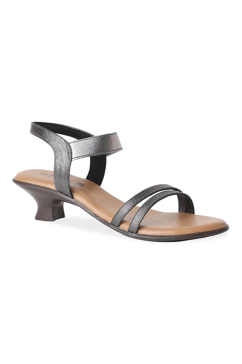 SOLES Double Strap Heels
