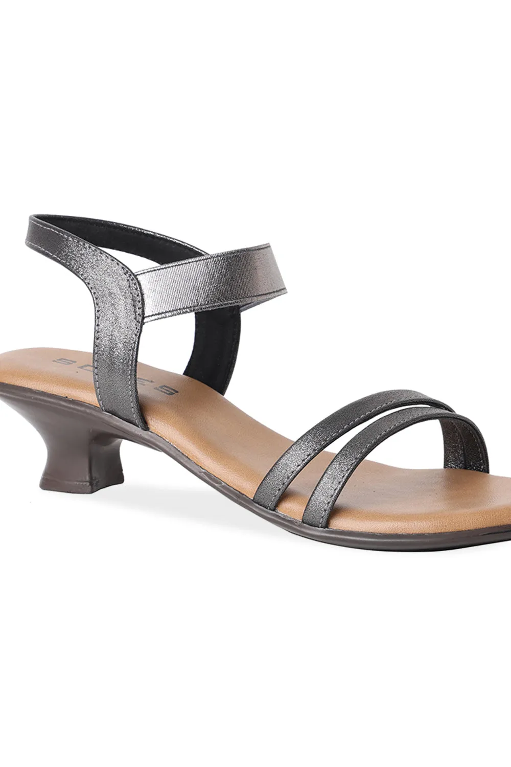 SOLES Double Strap Heels