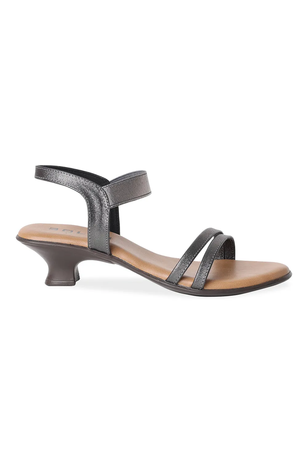 SOLES Double Strap Heels