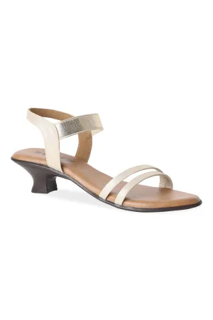 SOLES Double Strap Heels