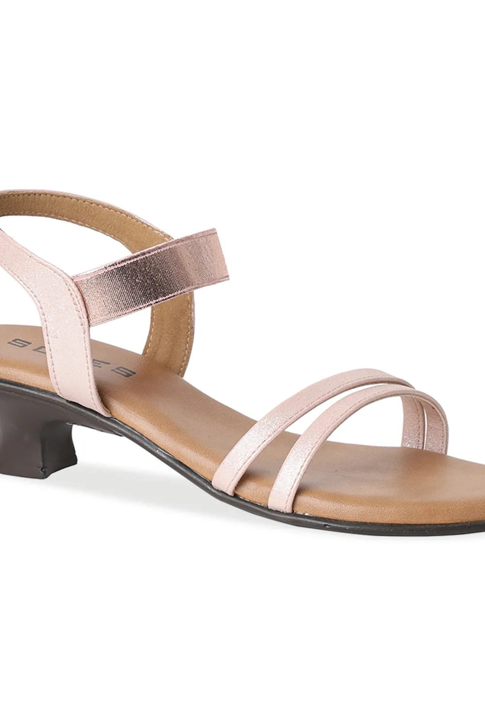 SOLES Double Strap Heels