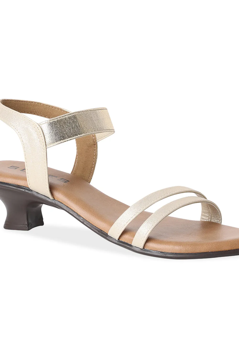 SOLES Double Strap Heels