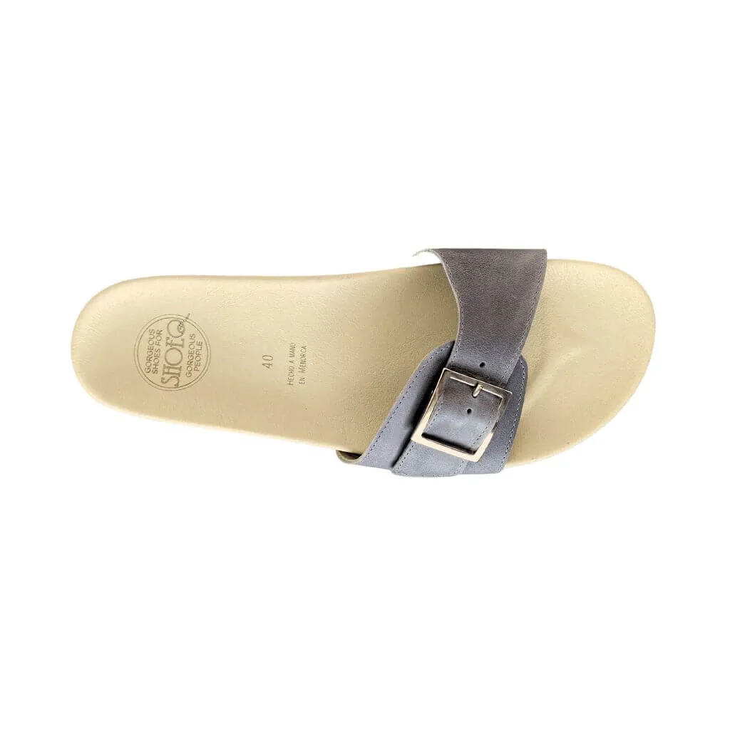 Sophia Slide in Vintage Grey