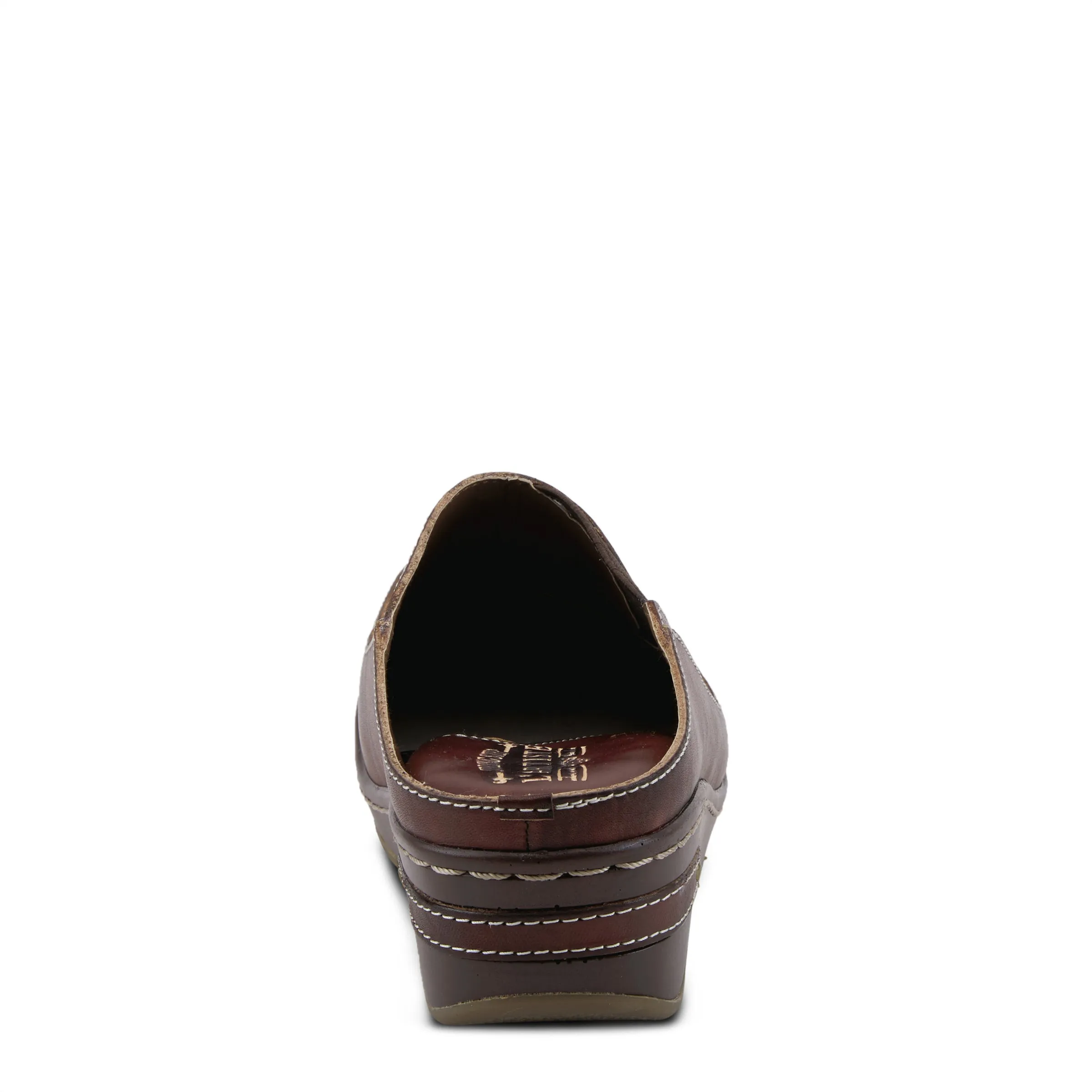 Spring Step Shoes  L'Artiste Chino Clogs Women’s Hand Painted Leather 2" Heel