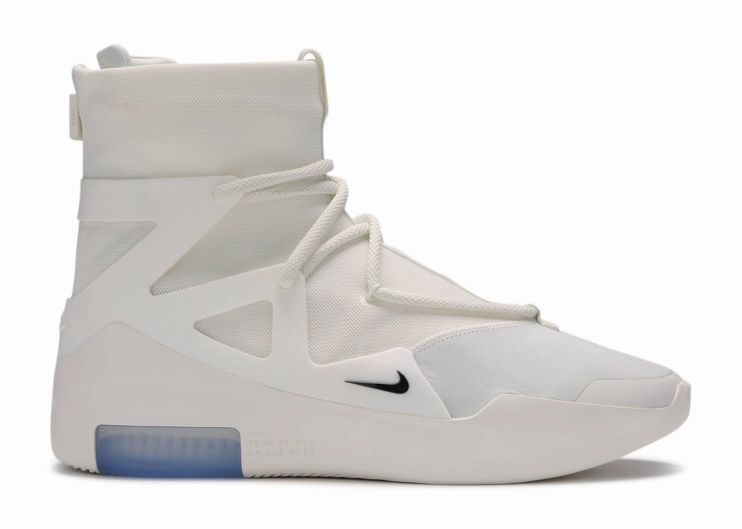 fashion - forward running shoes Air Fear Of God 1 "Sail" (Myrtle Beach Location)