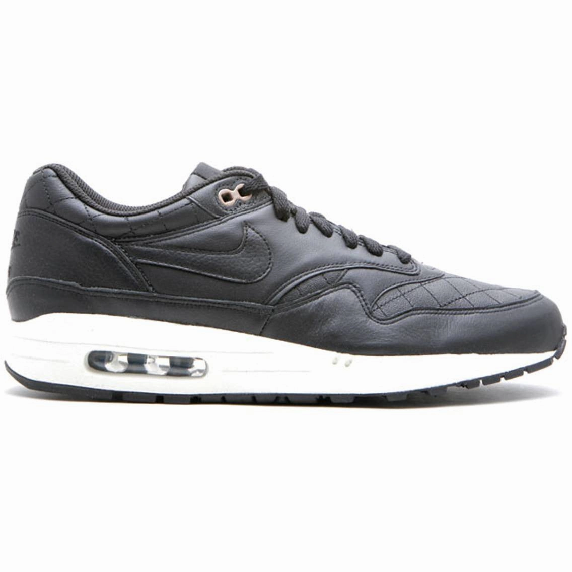 Air Max 1 Premium "Quilted Pack-Black" Stability Control Frame Comfortable Arch