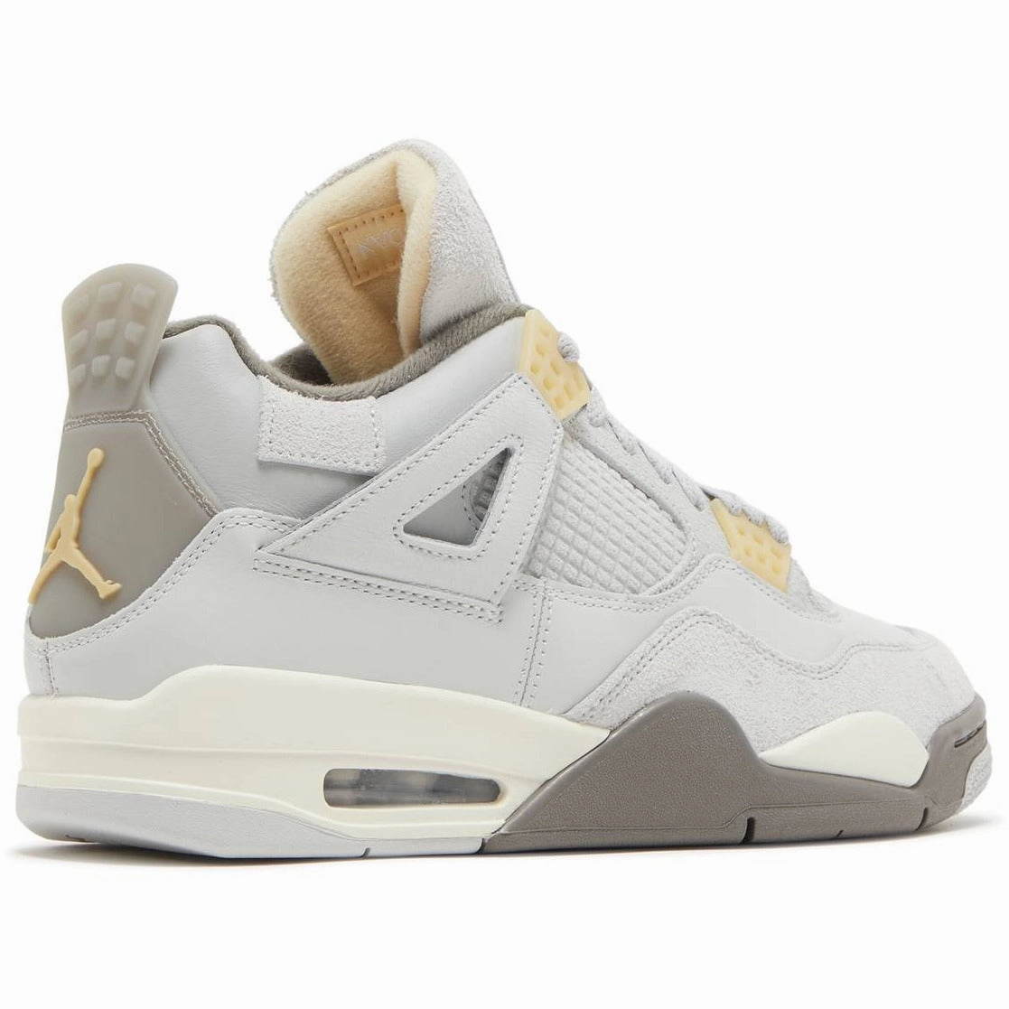 spring - loaded running option crossover use Air Jordan 4 Retro "Craft" (2023)