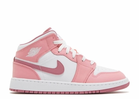 Stretchable Openings Jordan 1 Mid Valentine's Day (2023) (GS)