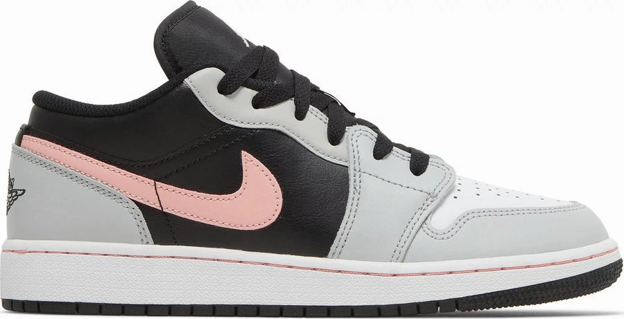 Air Jordan 1 Low 'Grey Fog Bleached Coral' Retro-inspired