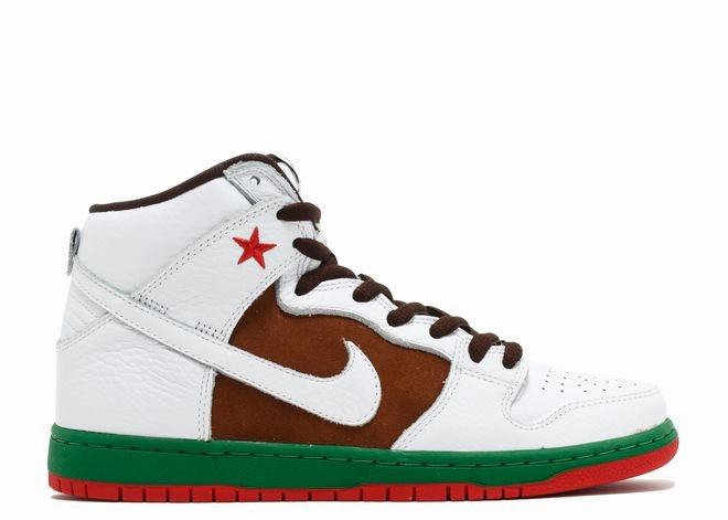 Nike SB Dunk High Cali (2014) (Preowned) competitive running shoe function Toe