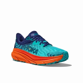 Hoka multicolor green blue Lean Moves Quick Motion