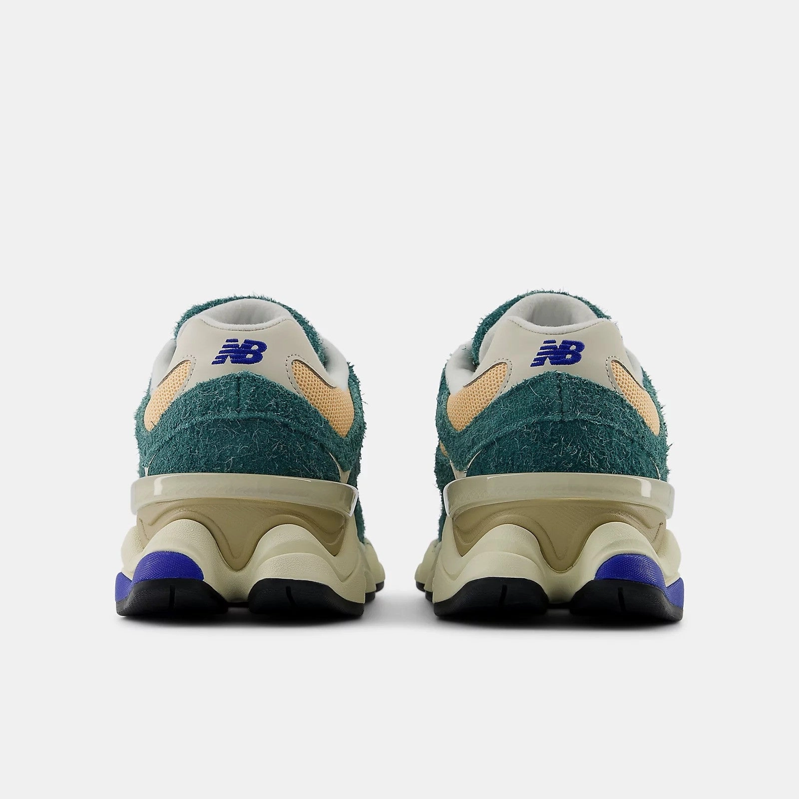 New Balance 9060 'New Spruce/Peach Blossom' Reinforced Eyelets Design Heel lockdown