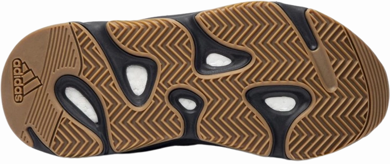 YZY 700 Utility Black Relaxed Cushion Breath Focus