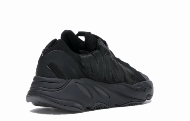 YZY Boost 700 MNVN Triple Black Comfortable ankle support Grip Ready