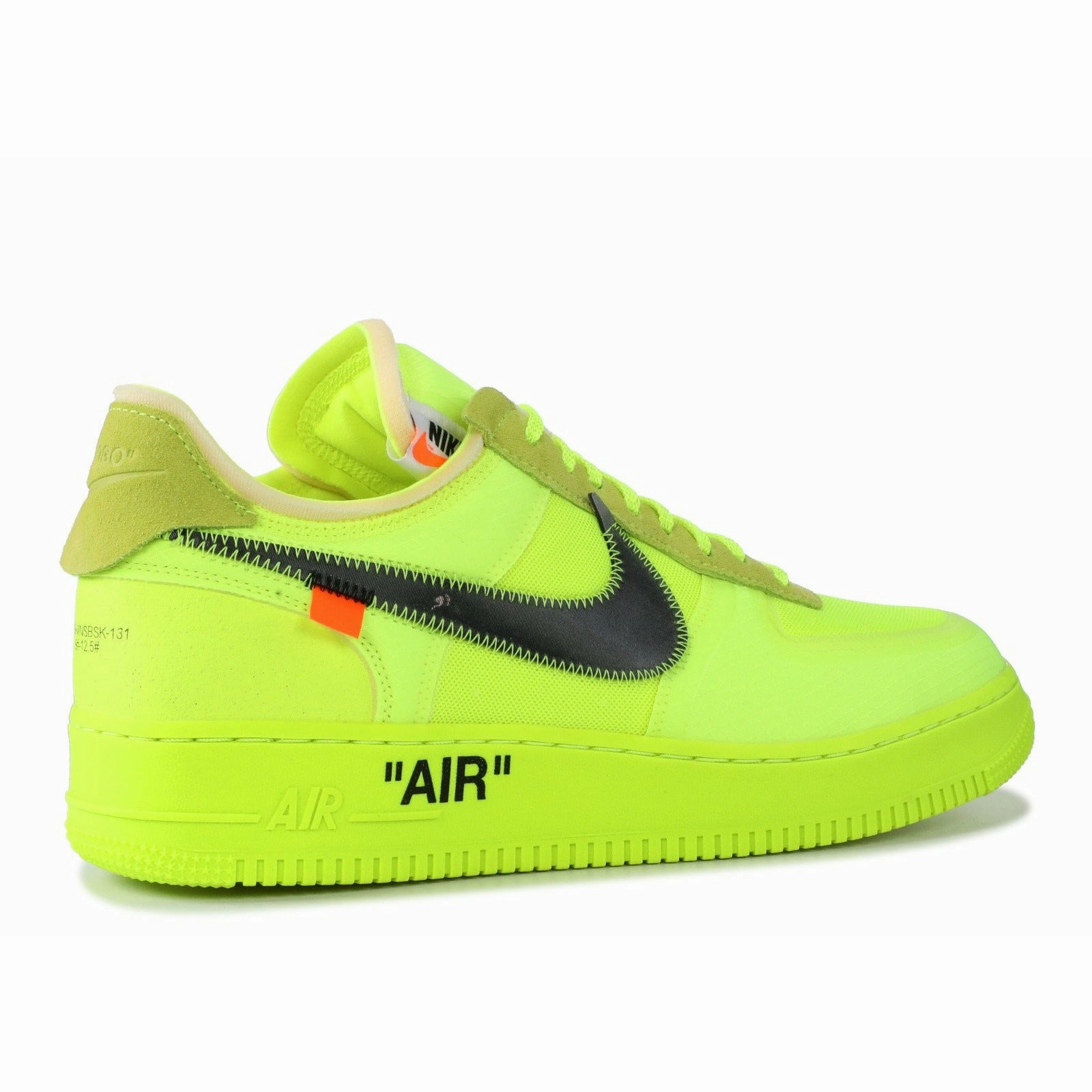 Off-White X Air Force 1 Low 2.0 "Volt" LightweightSole