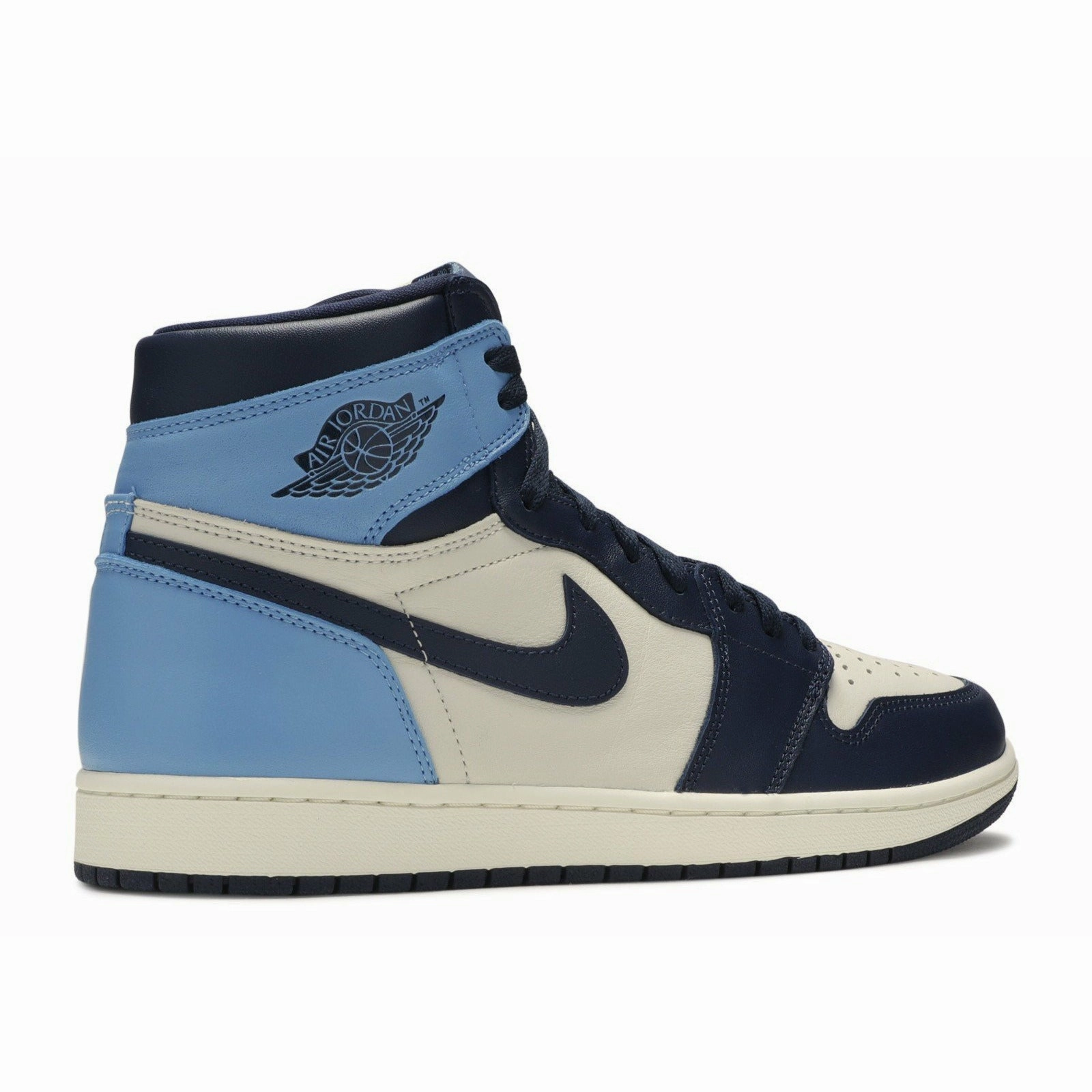 Comfort Fit Air Jordan 1 Retro High OG "Obsidian UNC" (2019)