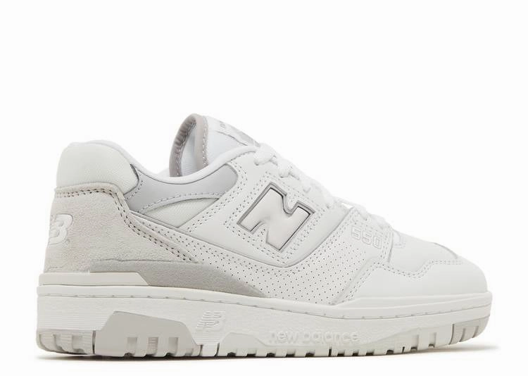 New Balance 550 White Rain Cloud (W) Foot Fit