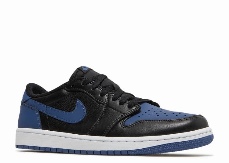 Textured Tread Sneaker Innovation Jordan 1 Low OG Mystic Navy (W)