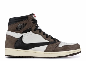 Jordan 1 Retro High OG SP Travis Scott Mocha basketball - compatible running shoes traditional running shoes