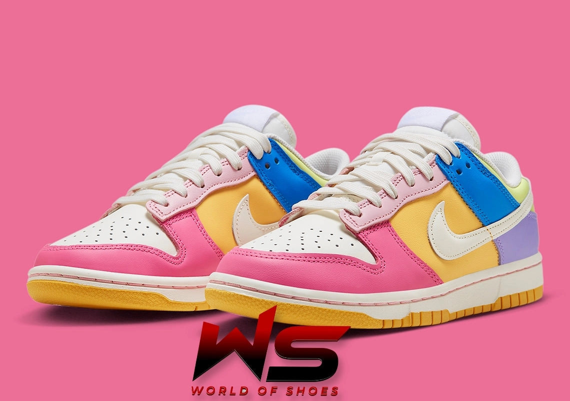 Hydrophobic Nike Dunk Low Solar Flare Multi-Color