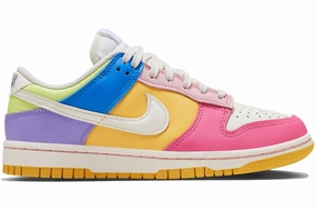 Nike Dunk Low Solar Flare Multi-Color stretchy - material shoes Good resilience