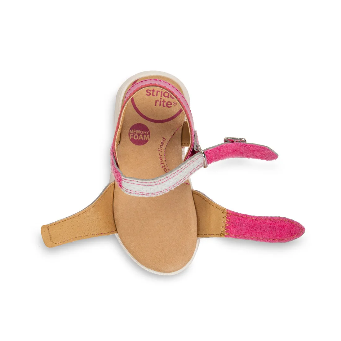 Stride Rite SR Whitney | Hot Pink Big Kid Sandals