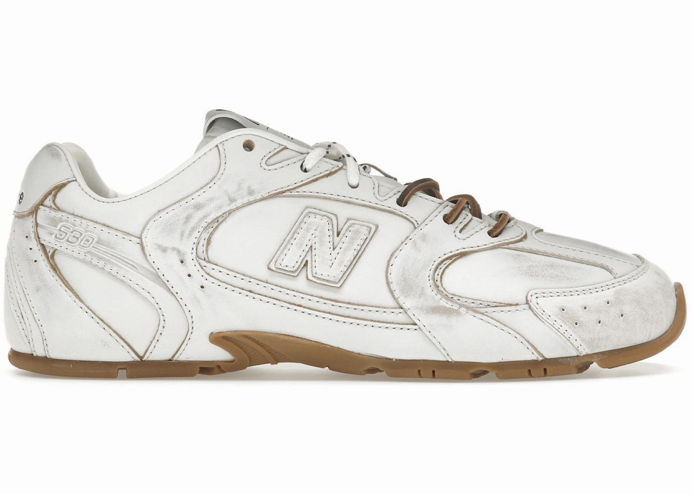 New Balance 530 SLMiu Miu White Gum Moisture Wicking Sockliner