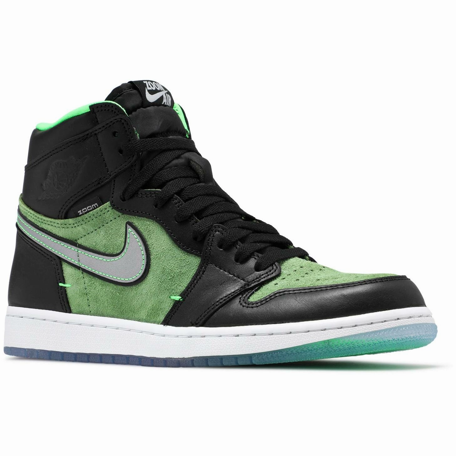Air Jordan 1 Retro High Zoom "Zen Green" (2020) Comfortable toe box