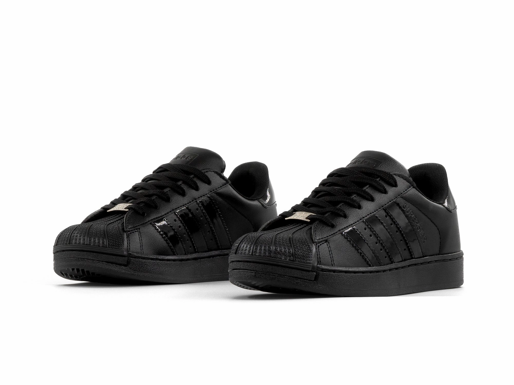 Easy Layer Tenis Superstar Negro Charol