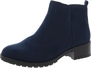 Style & Co. Womens GARNERR Stretch Faux Leather Ankle Boots