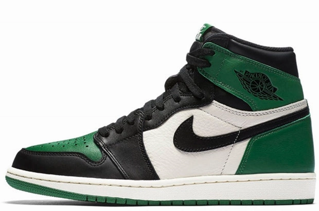 Air Jordan 1 Retro 'Pine Green' Vibrant fit