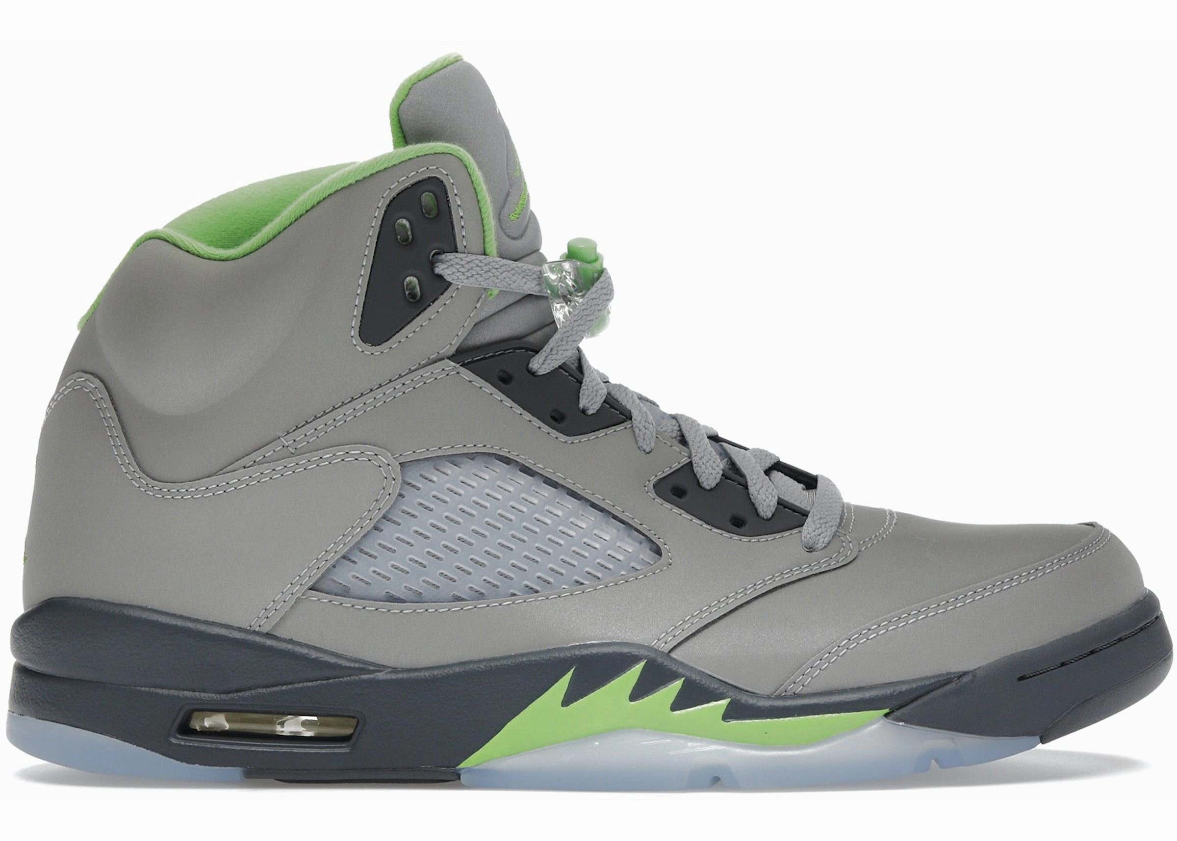 Jordan 5 Retro Green Bean football shoes Autumn - running