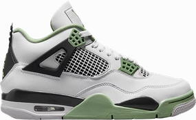 running for a way to stay healthy Air Jordan 4 Retro 'Seafoam'