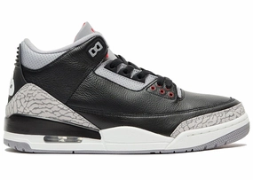 fabric upper shoes carbon - fiber midsole shoes Jordan 3 Retro Black Cement (2024) (Worn Once Size 8)
