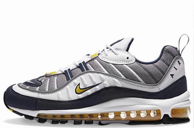Nike Air Max 98 'Tour Yellow' Ultra light Non Slip Lacing System