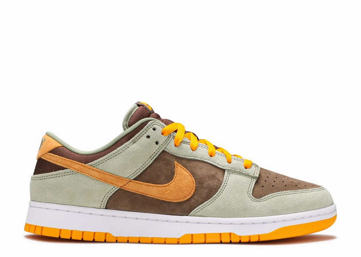 arch - support - system shoes Nike Dunk Low Dusty Olive