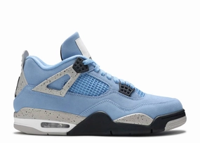 anti - twist shoes velvet - finish - design shoes Jordan 4 Retro University Blue (Preowned Size 8.5)