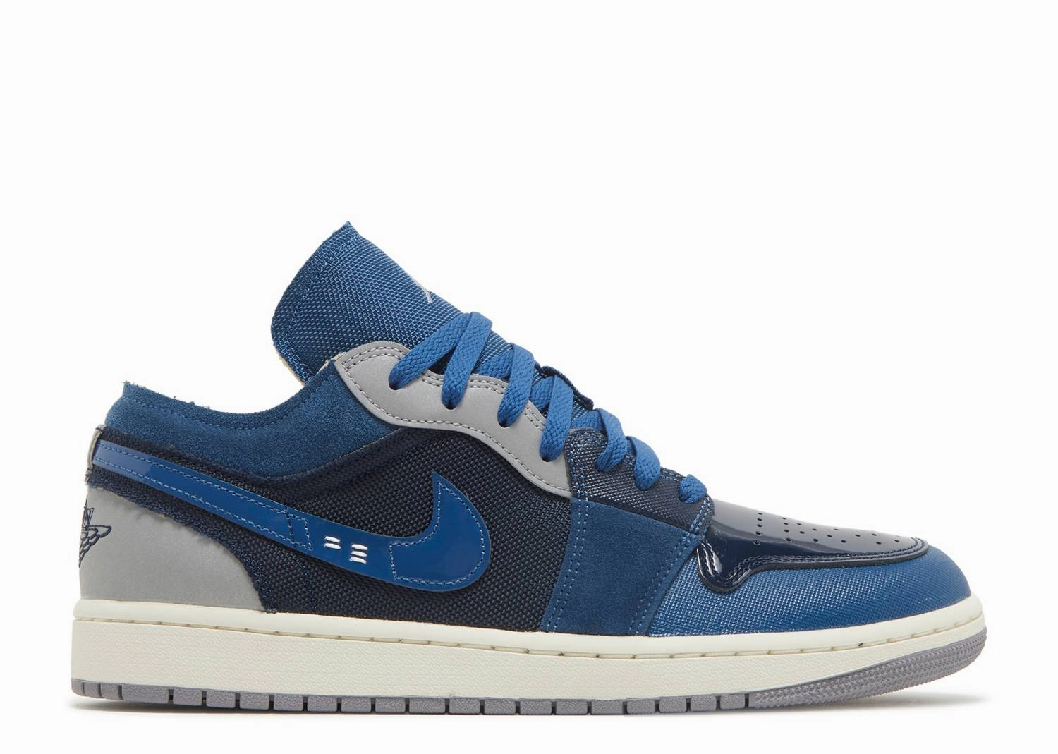 Air Jordan 1 Low SE Craft "Inside Out Obsidian" (Myrtle Beach Location) Hydraulic Heel Cushioning