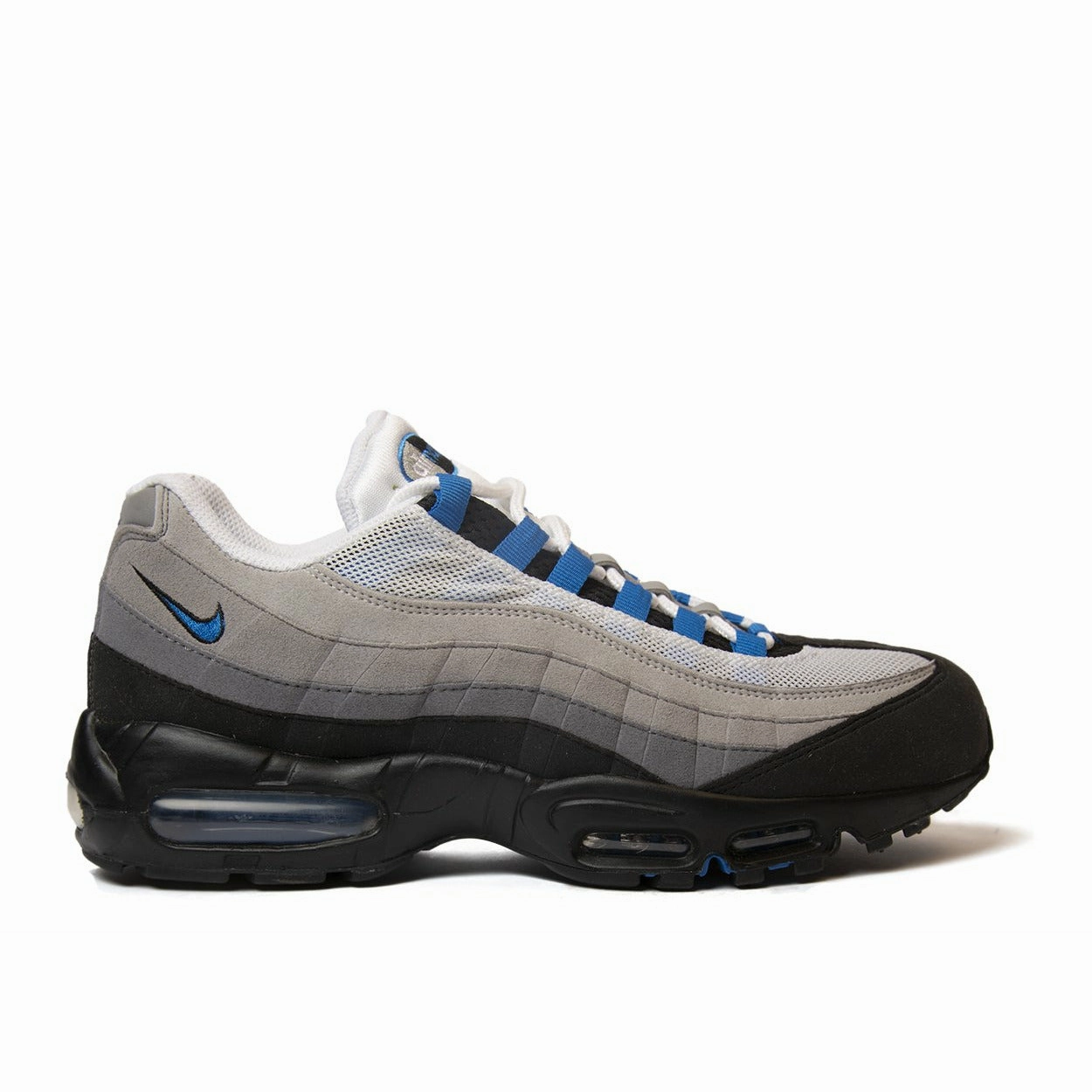 Air Max 95 "Blue Spark" (2011) Flexible Groove Design Lace System