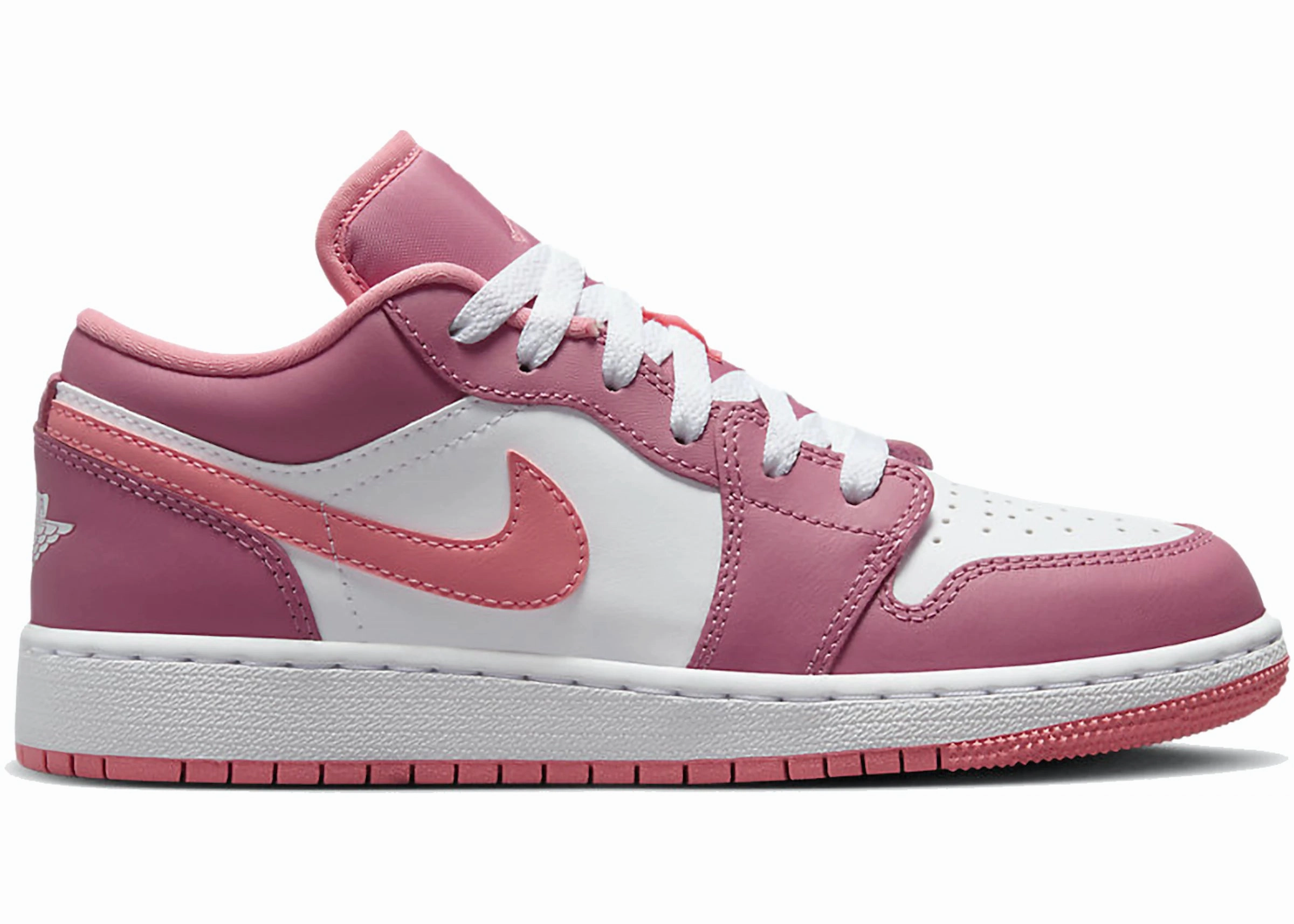 Jordan 1 Low Desert Berry Stable Structure Active Look