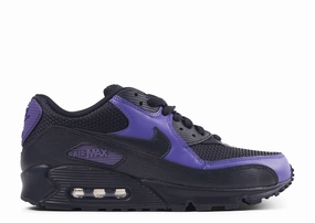 Air Max 90 "Black Purple" Casual Day Soft Tongue Design