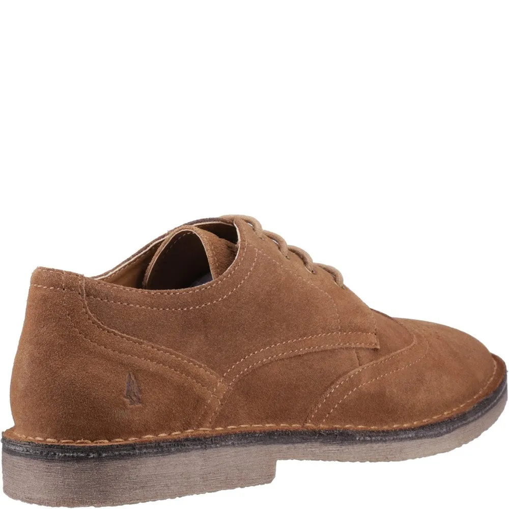 Tan Samson Wingtip Lace Up Shoes