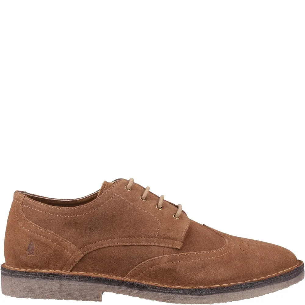 Tan Samson Wingtip Lace Up Shoes