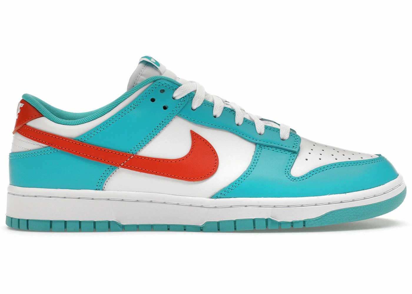 Nike Dunk Low Miami Dolphins Comfort - driven arch - support sole shoes