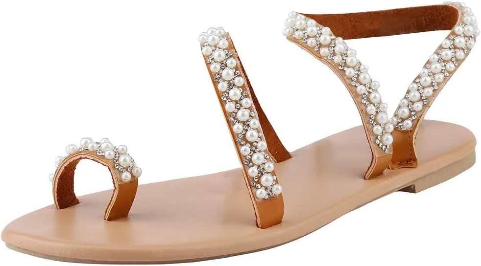 Temperament Flat Bottom Sandals for Women Adjustable Casual Fisherman Cool Shoes Comfortable Walking Sandals