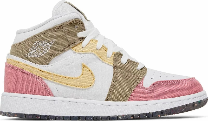 Air Jordan 1 Mid 'Pastel Grind' Soft Design