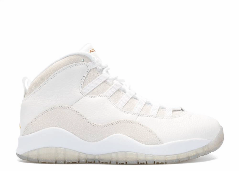 Jordan 10 Retro Ovo White (Tried On) heel - cup Foot Arch Fit